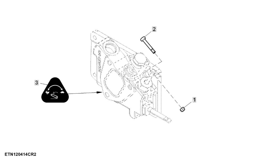 Tay điều chỉnh van điều khiển trục lắc